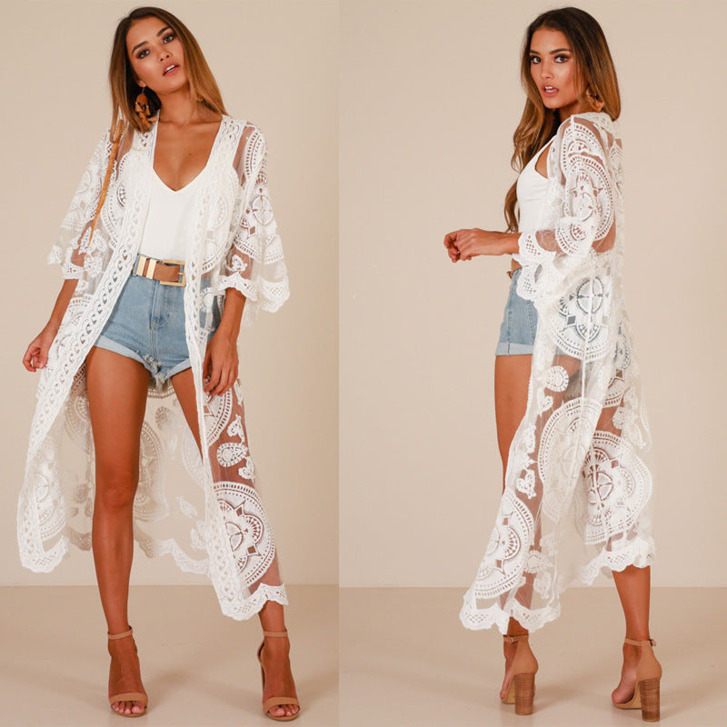 Boho Chic Lace Cover-Up