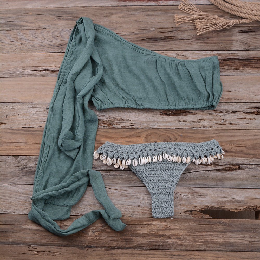 Summer Choices Shell Bikini Set