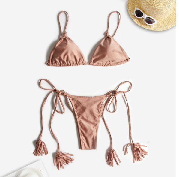 Heavenly Vision Tie Bikini Set